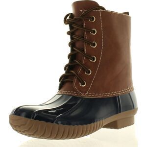 AXNY DYLAN Navy Womens boots 10 NEW